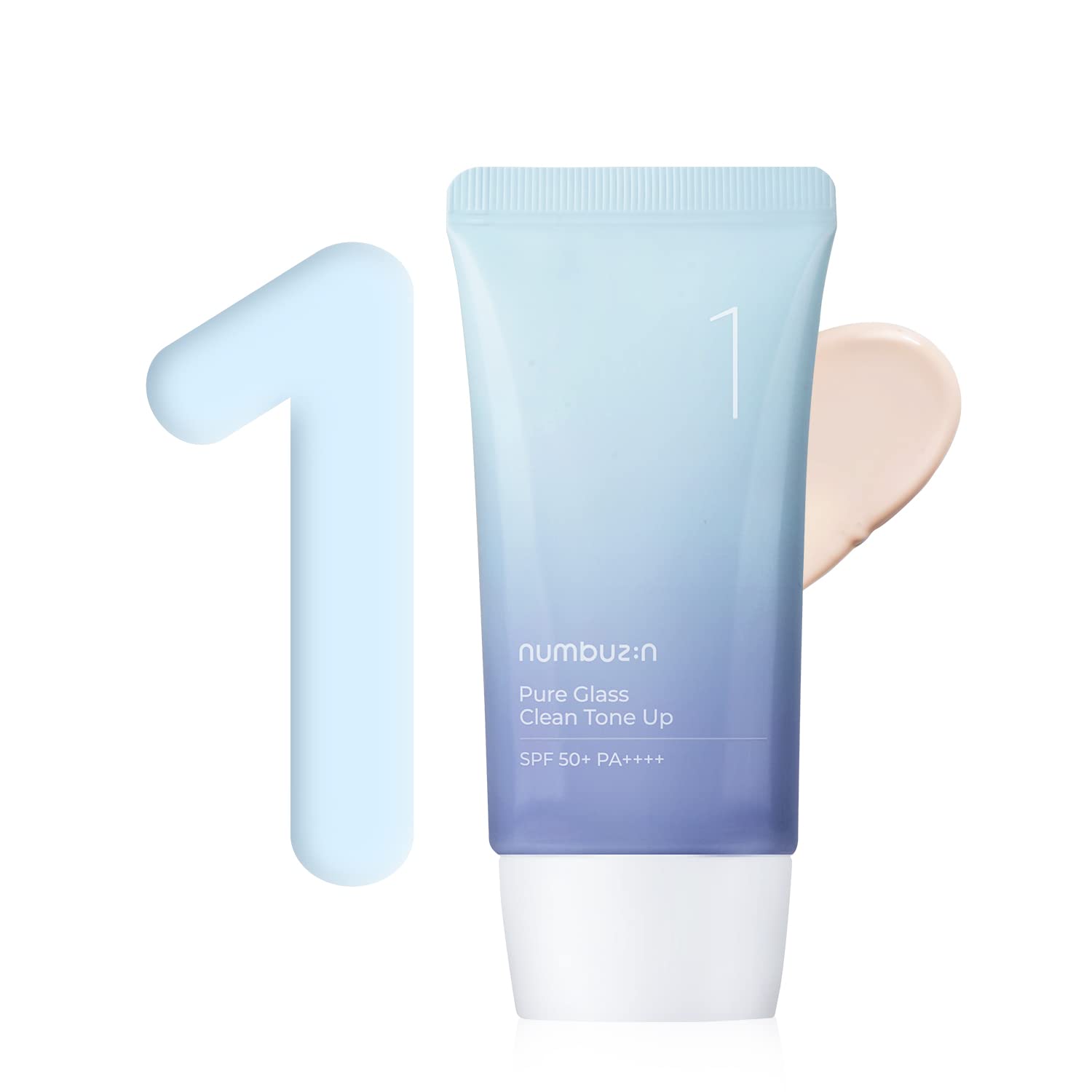 No.1 Pure Glass Clean Tone Up SPF50+ PA++++