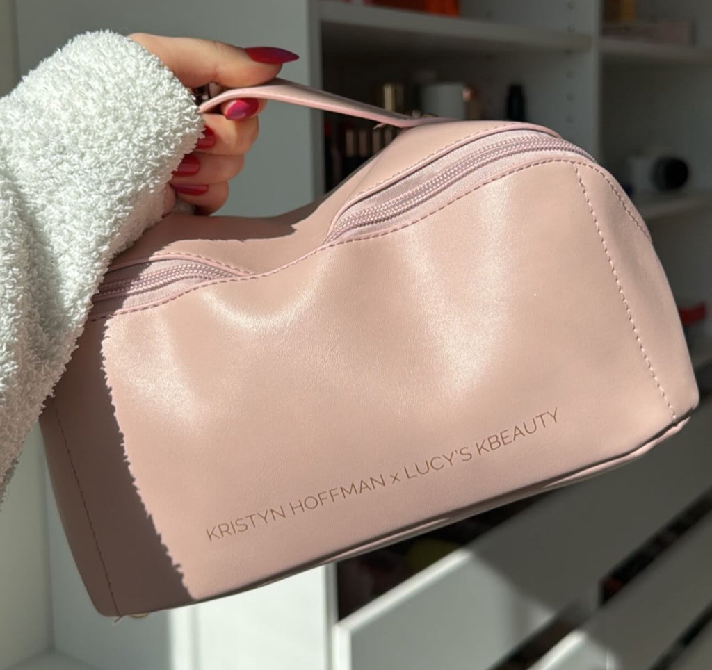 Kristyn Hoffman x Lucy's K-Beauty Travel/Makeup Bag