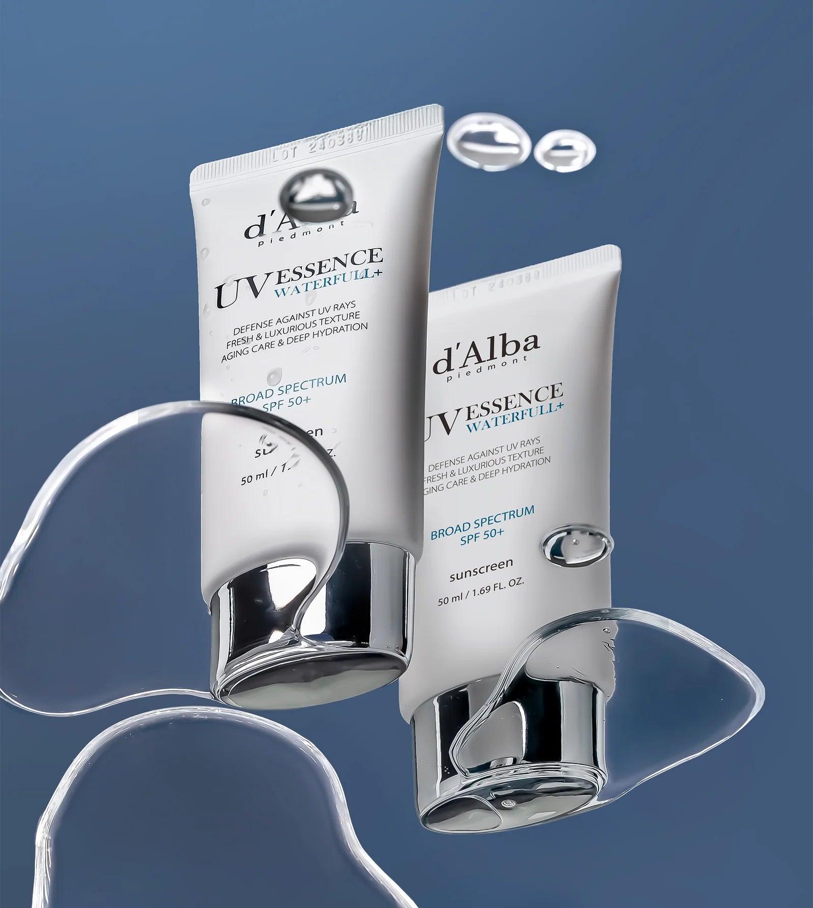 d'Alba Waterfull Essence Sunscreen SPF 50+