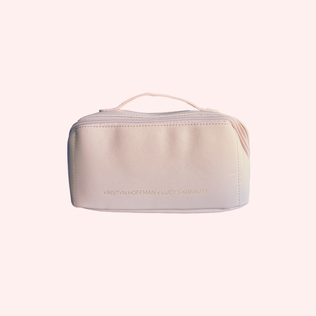 Kristyn Hoffman x Lucy's K-Beauty Travel/Makeup Bag