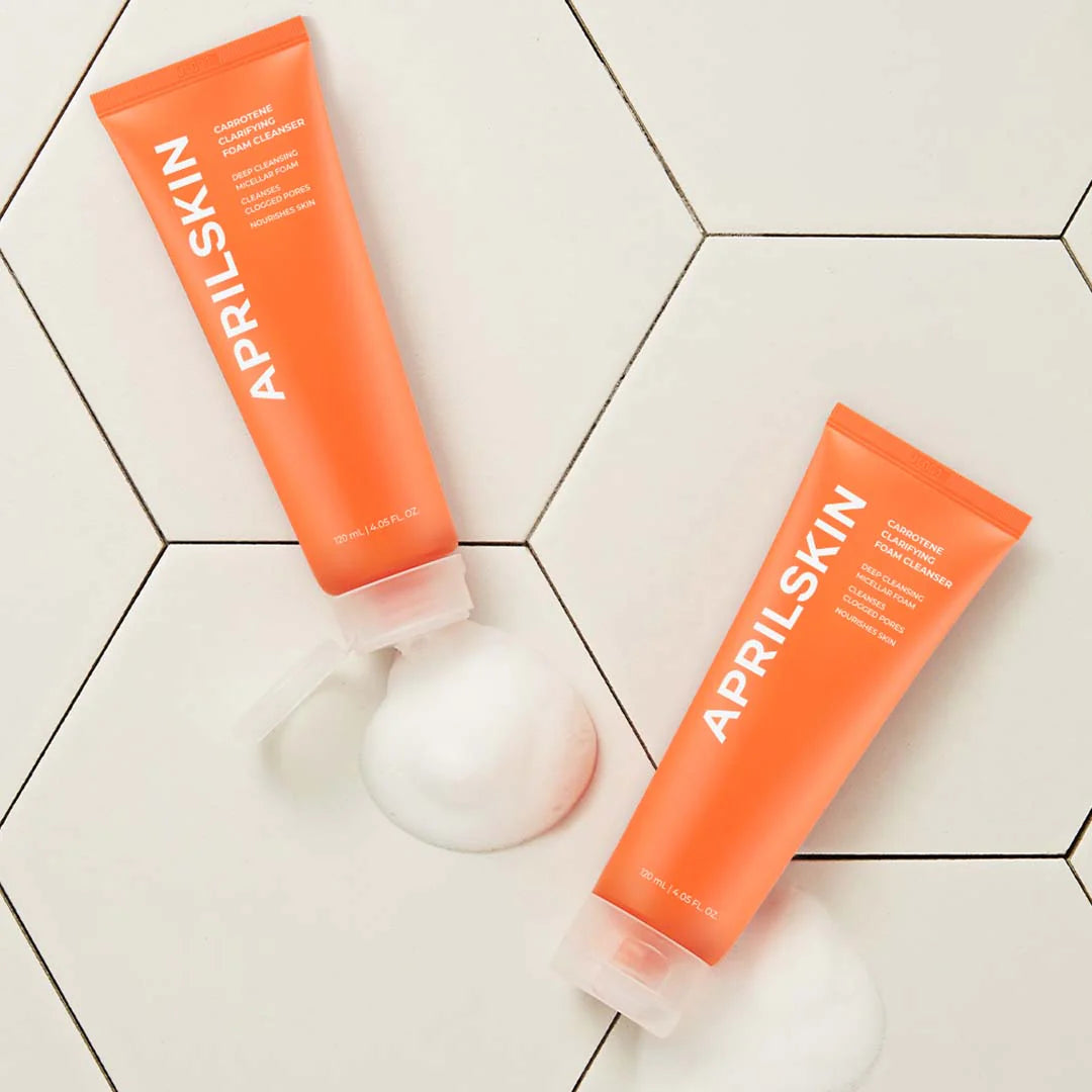 Real Carrotene Acne Foam Cleanser
