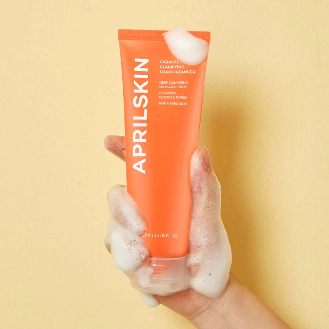 Real Carrotene Acne Foam Cleanser