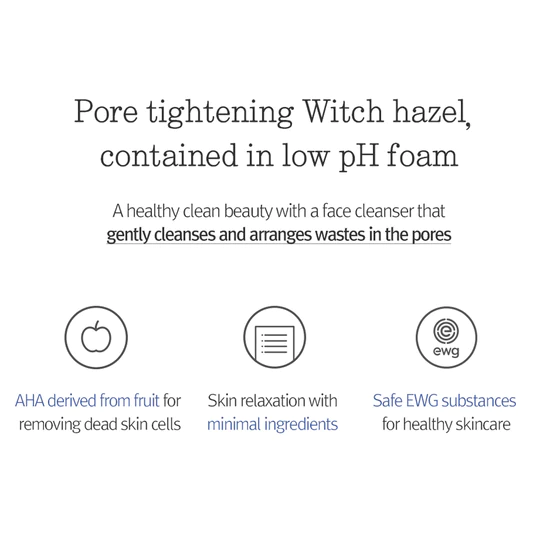 Low pH Pore Deep Cleansing Foam