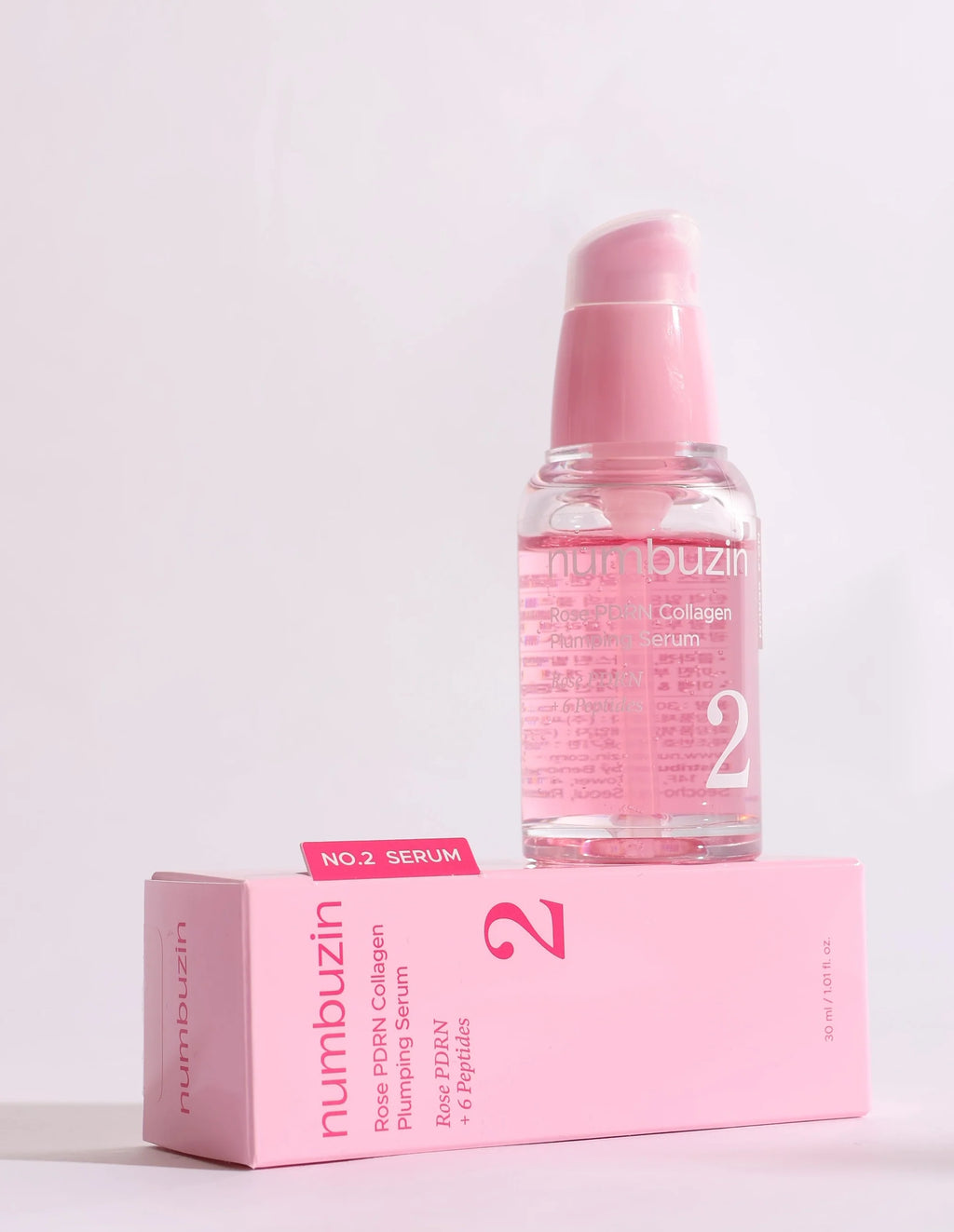 No.2 Rose PDRN Collagen 2X Plumping Serum