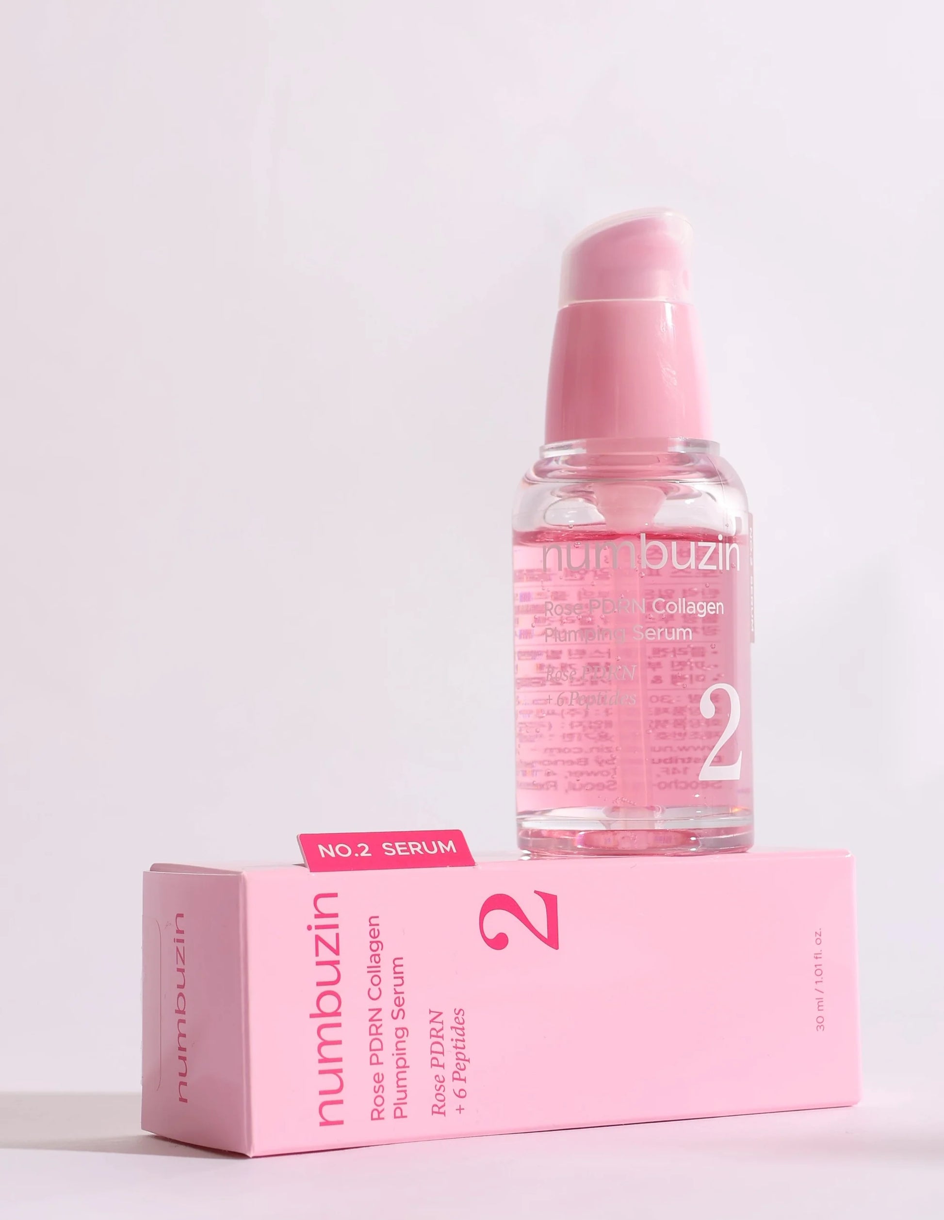 No.2 Rose PDRN Collagen 2X Plumping Serum