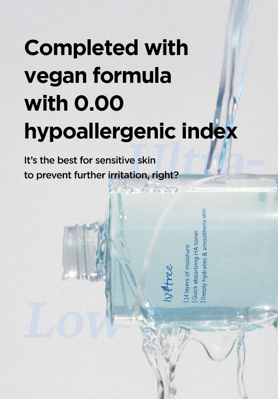 Ultra-Low Molecular Hyaluronic Acid Toner