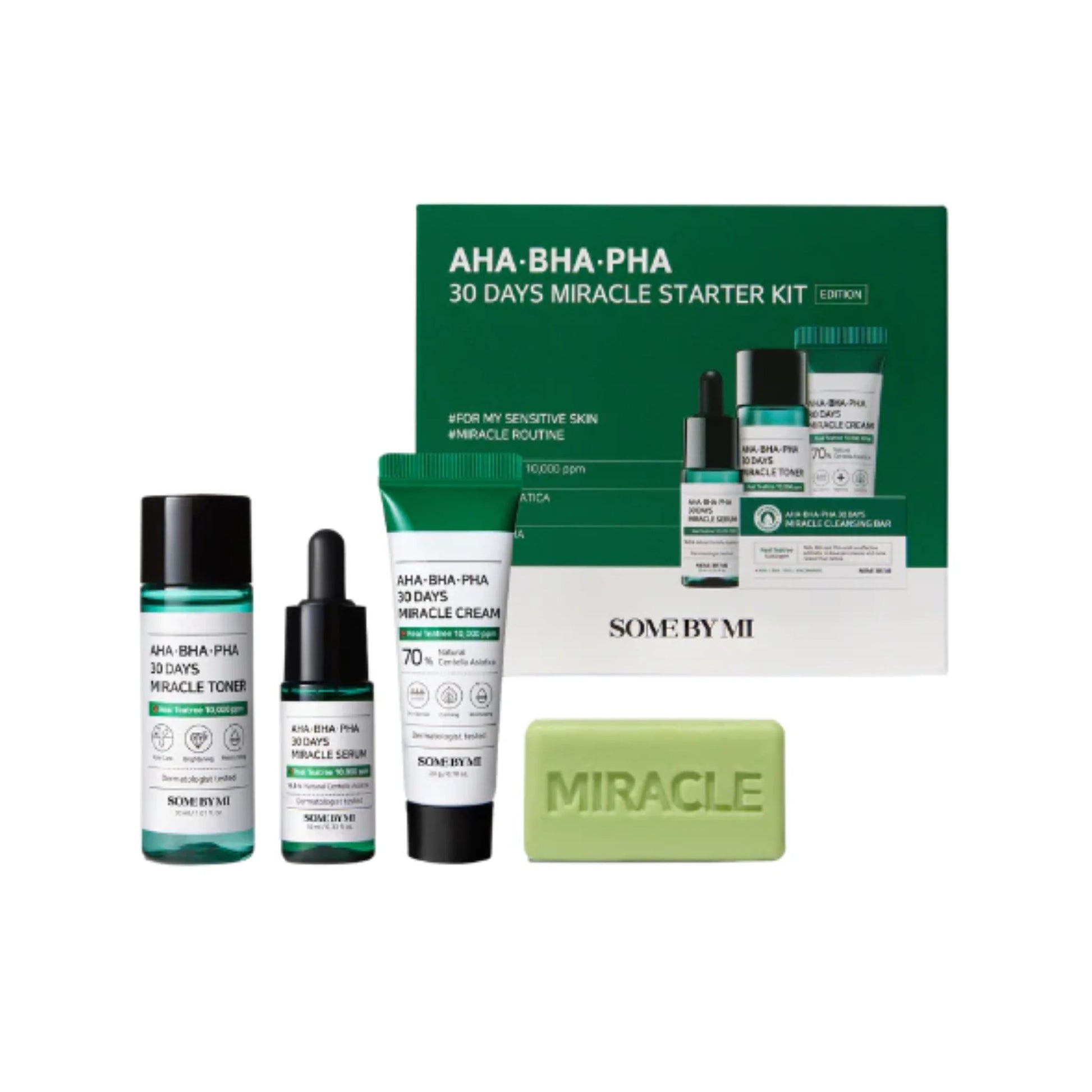 AHA, BHA, PHA 30 Days Miracle Starter Set
