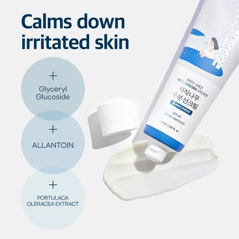 OTC Birch Moisturizing Sunscreen UVLock SPF 45+ Broad Spectrum