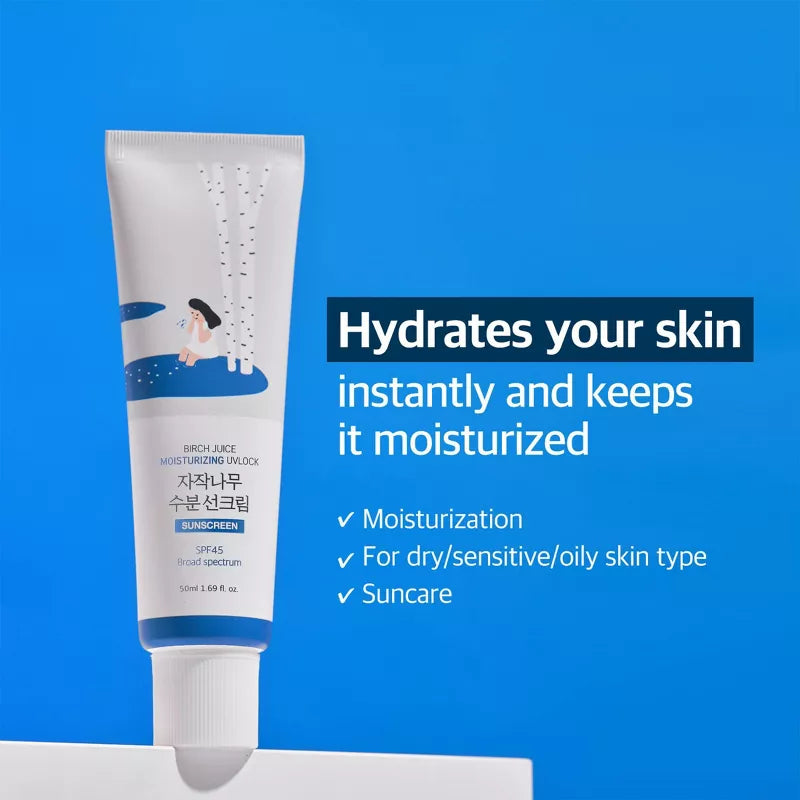 OTC Birch Moisturizing Sunscreen UVLock SPF 45+ Broad Spectrum